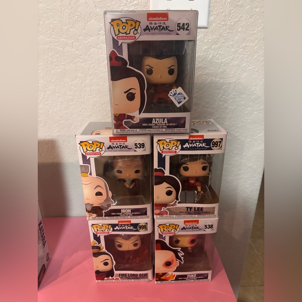 Funko Pop! Avatar the Last Airbender Fire Nation Lot